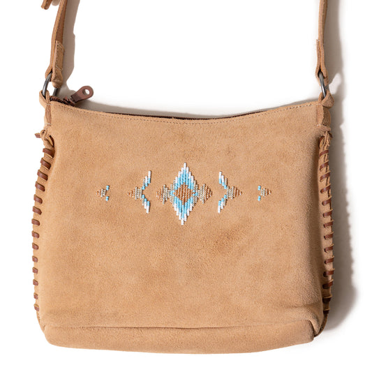 Minnetonka® Women's Nizhoni Suede Leather Bag