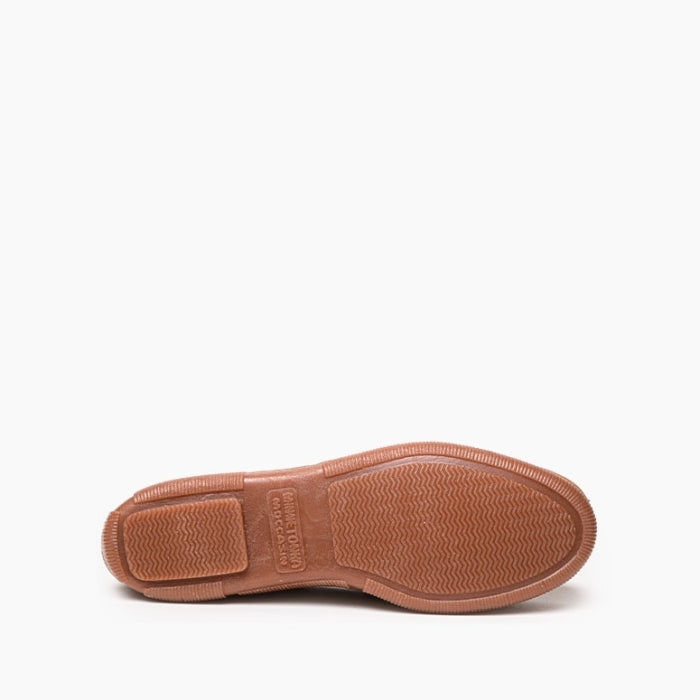 Women's Minnetonka Moosehide Classic Natural Moccasin