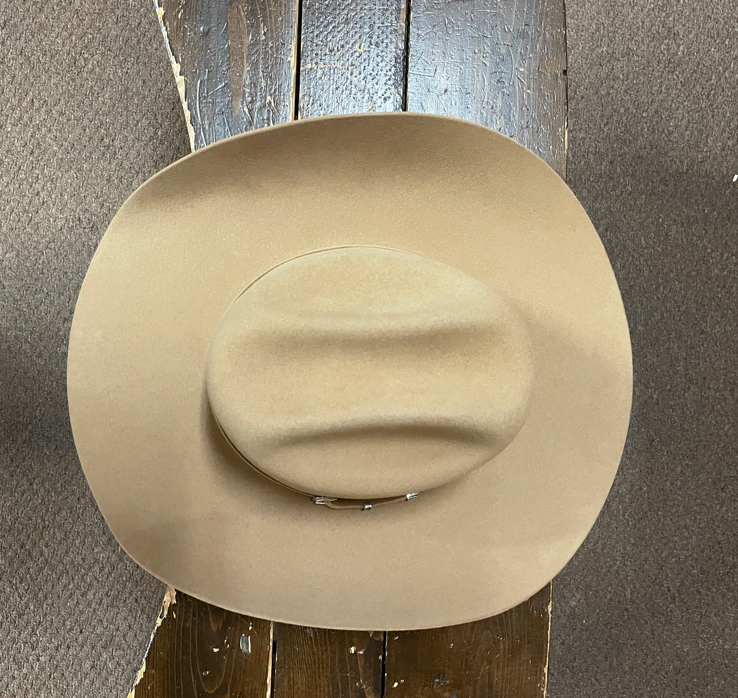 Serratelli® 6X Beaver Fur Blend 4 1/4" Brim Sand Cowboy Hat