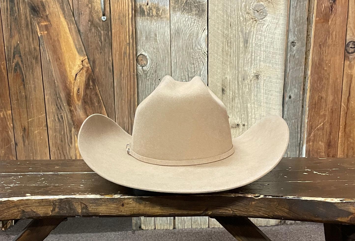 Serratelli® 6X Beaver Fur Blend 4 1/4" Brim Sand Cowboy Hat