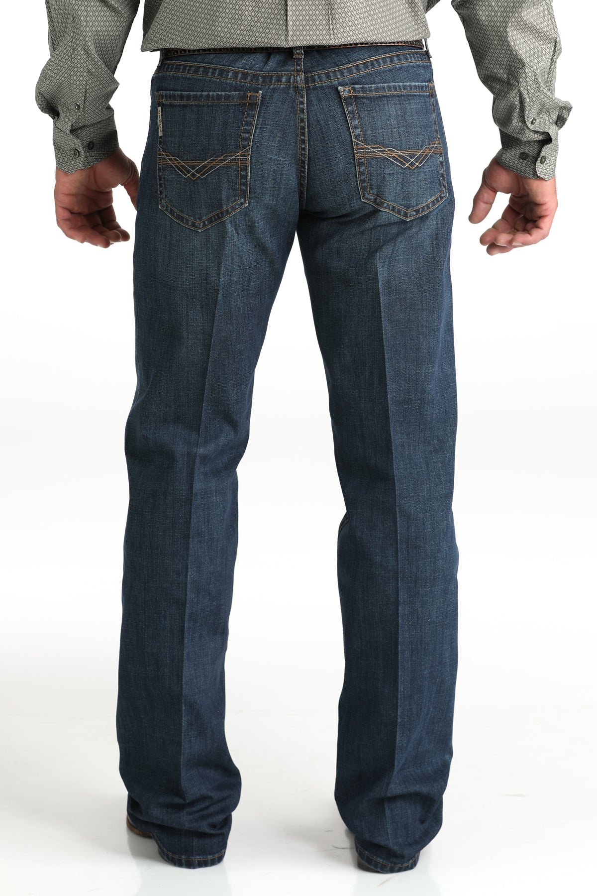 Cinch® Men's Grant Dark Stone Wash Relaxed Fit Denim Jeans