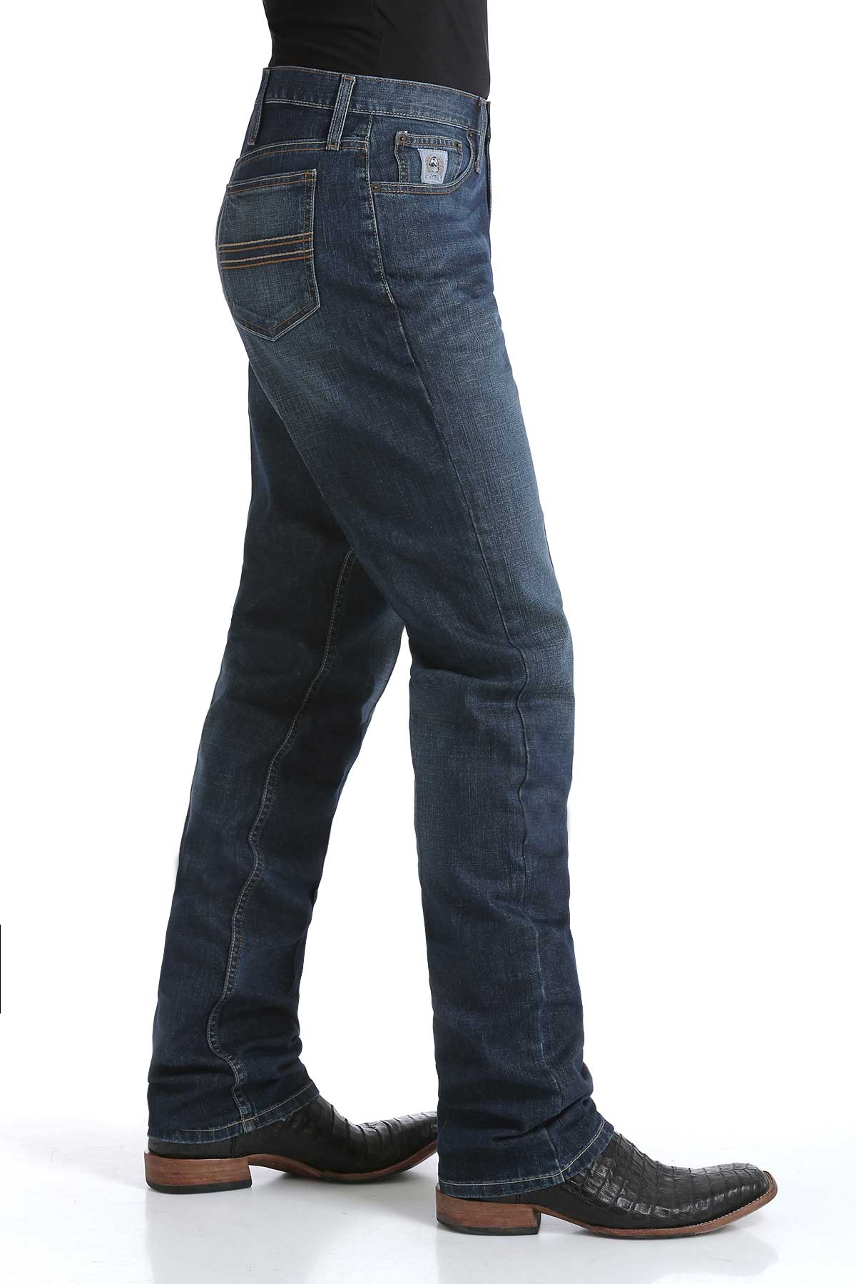 Cinch® Men's Dark Straight Leg Stonewash Performance Denim Jeans