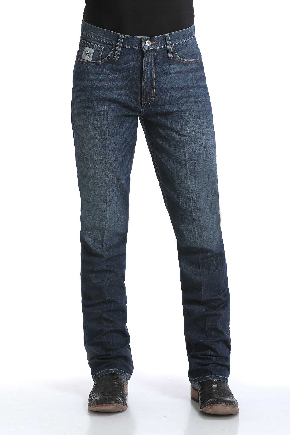 Cinch® Men's Dark Straight Leg Stonewash Performance Denim Jeans