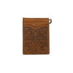 Nocona® Men's Medium Brown Bifold Money Clip Style Wallet