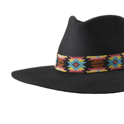 M&F® Multi Colored Twister Aztec Beaded Hatband