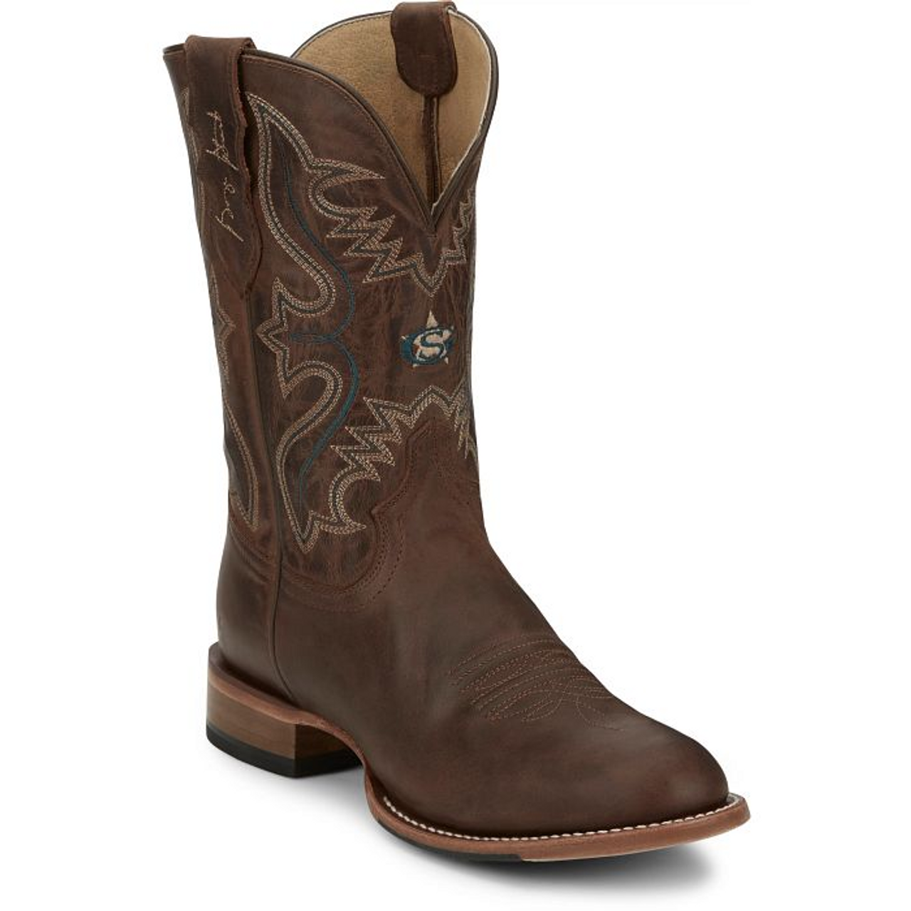 Justin top buckaroo boots