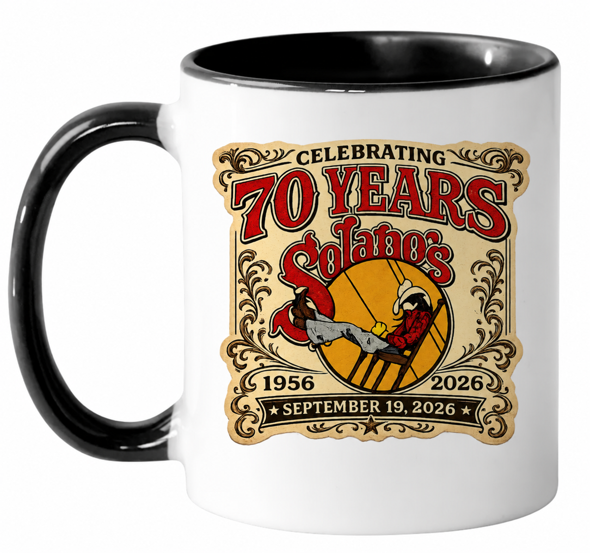 Solano's® 70th Anniversary Commemorative Coffee Mug