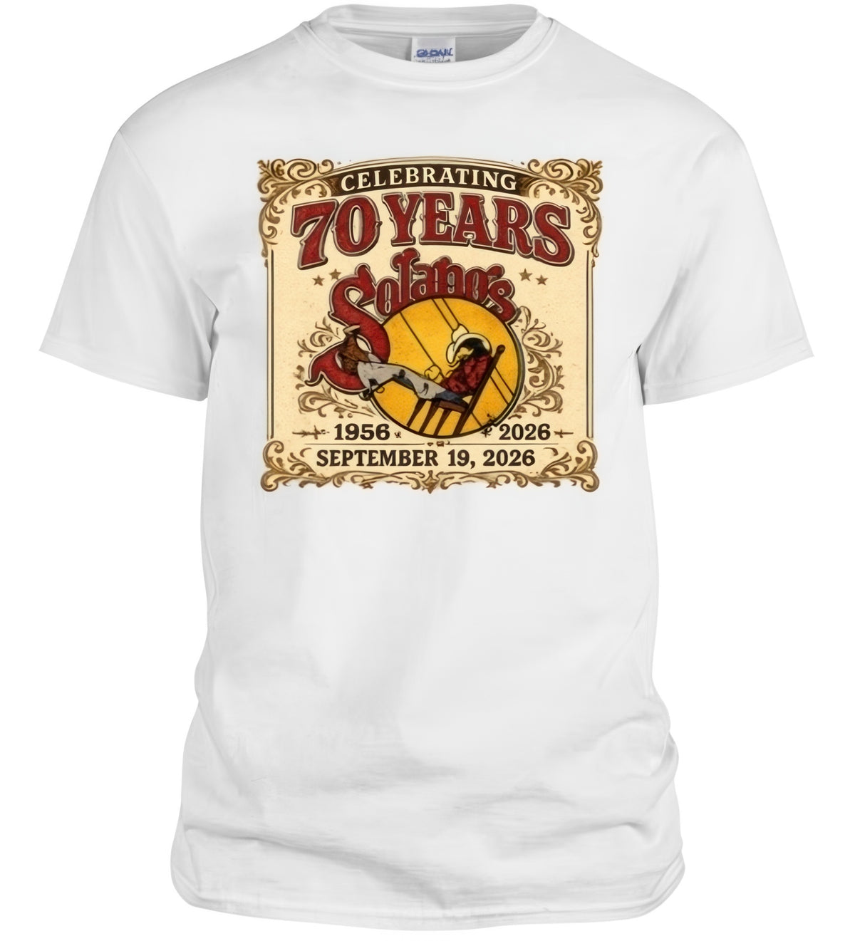 Solano's® Youth 70th Anniversary Commemorative T-Shirt