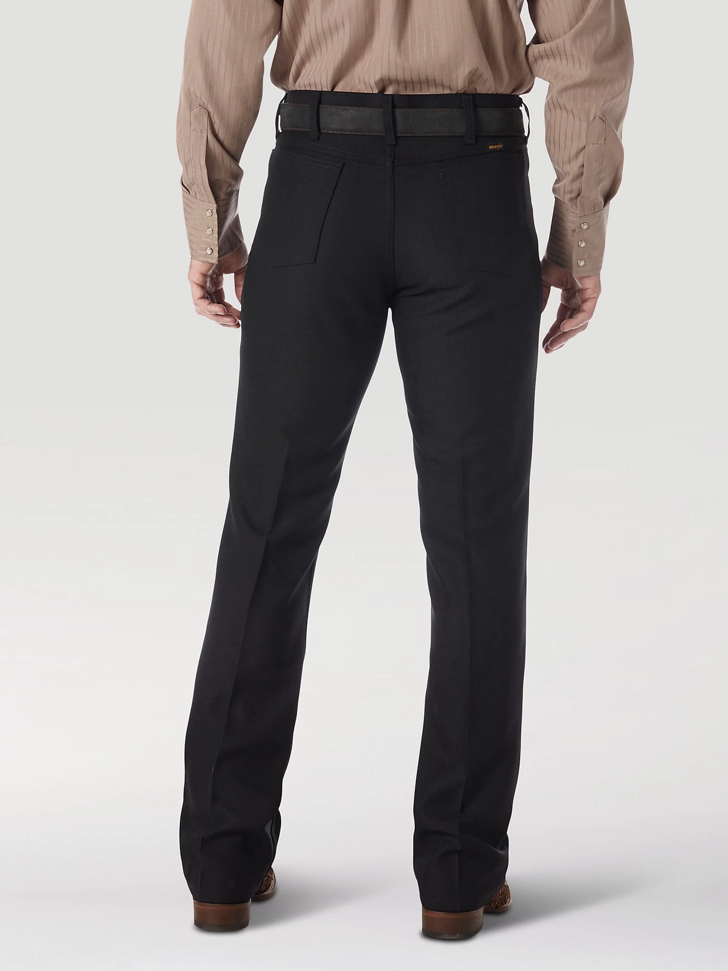 Wrangler® Men's Wrancher® Western Dress Pants - Black / Brown / Birch