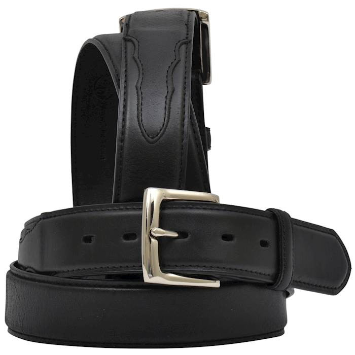 3D Men's Overlay Black Western Belt 3D Men's Overlay Black Western Belt