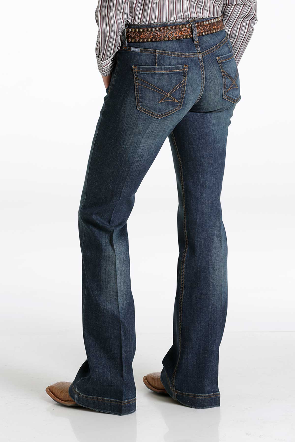 Cinch® Women's Lynden Dark Stone Slim Fit Denim Jeans