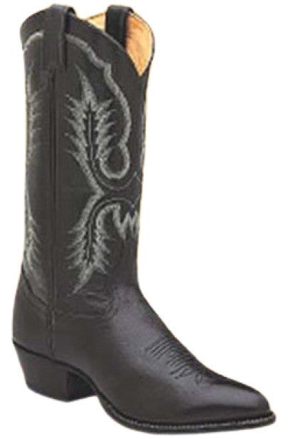 Tony Lama Men's Longhorn Cowboy Boots Black / 10 / 2E Tony Lama Men's Longhorn Cowboy Boots Black / 10 / 2E