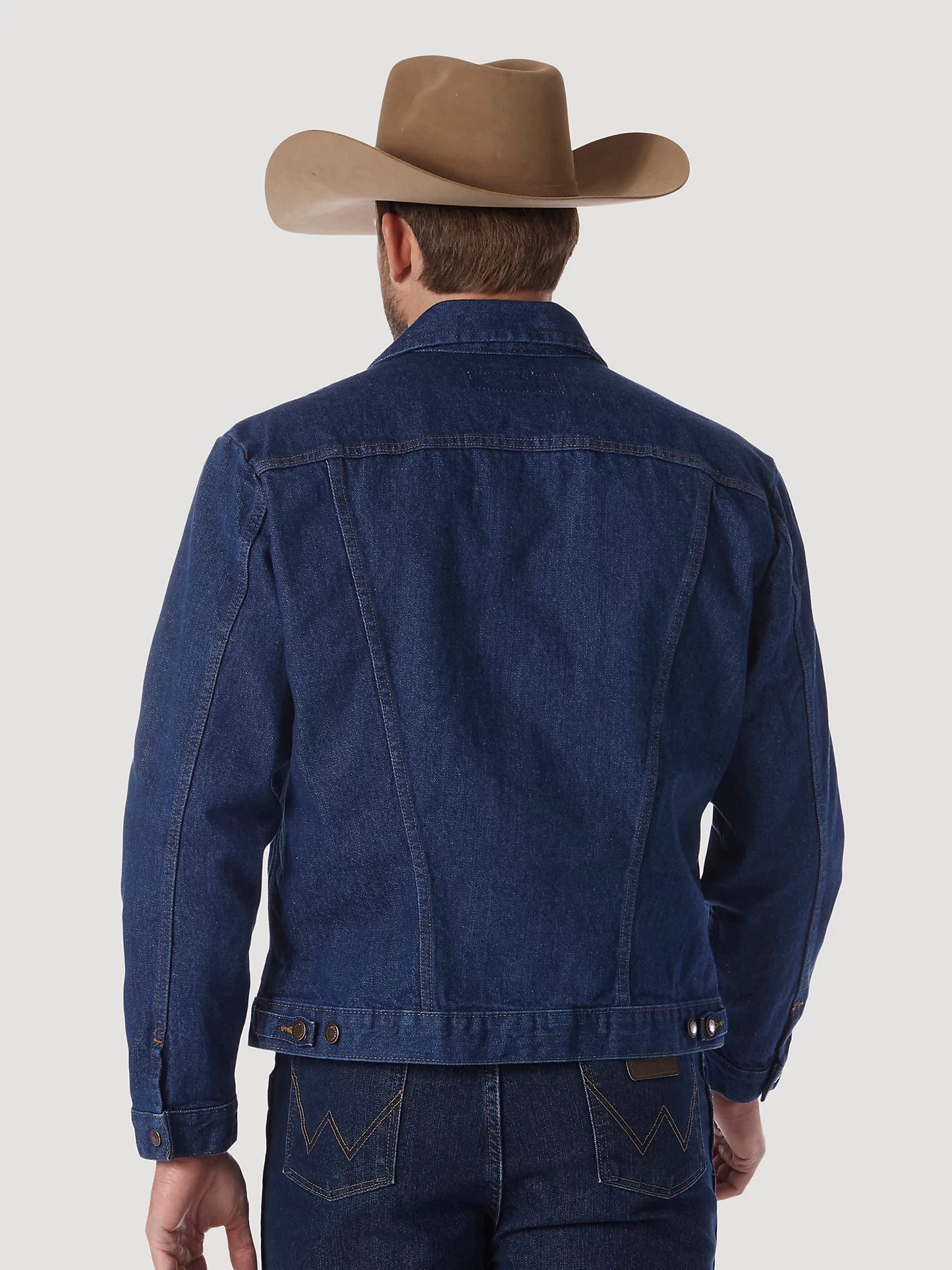 Wrangler® Men's Cowboy Cut® Unlined Prewashed Denim Jacket