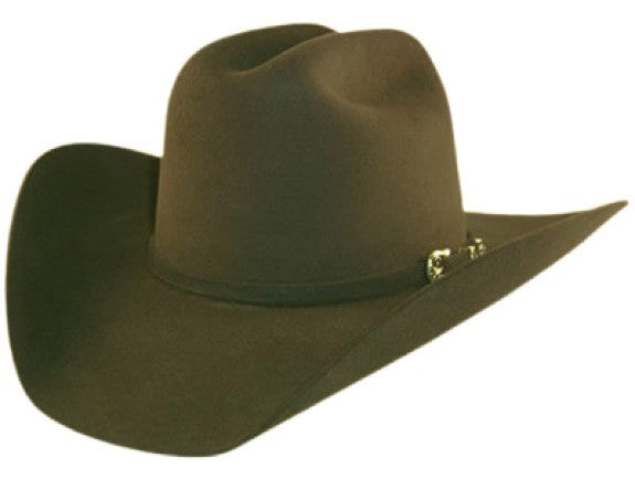 Serratelli® 6X Entre III Felt Cowboy Hat - Black / Platinum / Chocolate