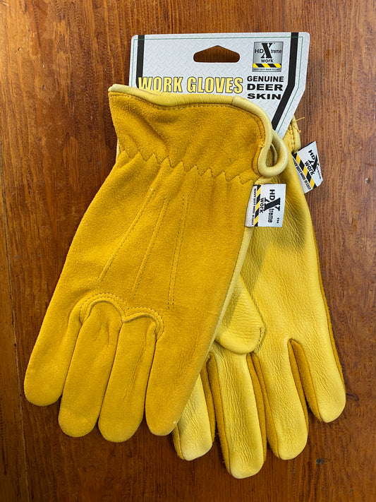 HDXtreme® Men's Deerskin w/ Suede Leather Gloves