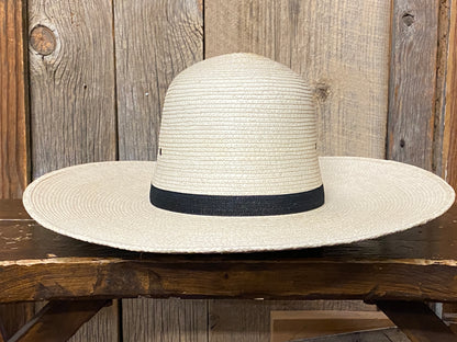 SunBody® Open Crown 5" Brim Natural Palm Leaf Straw Cowboy Hat