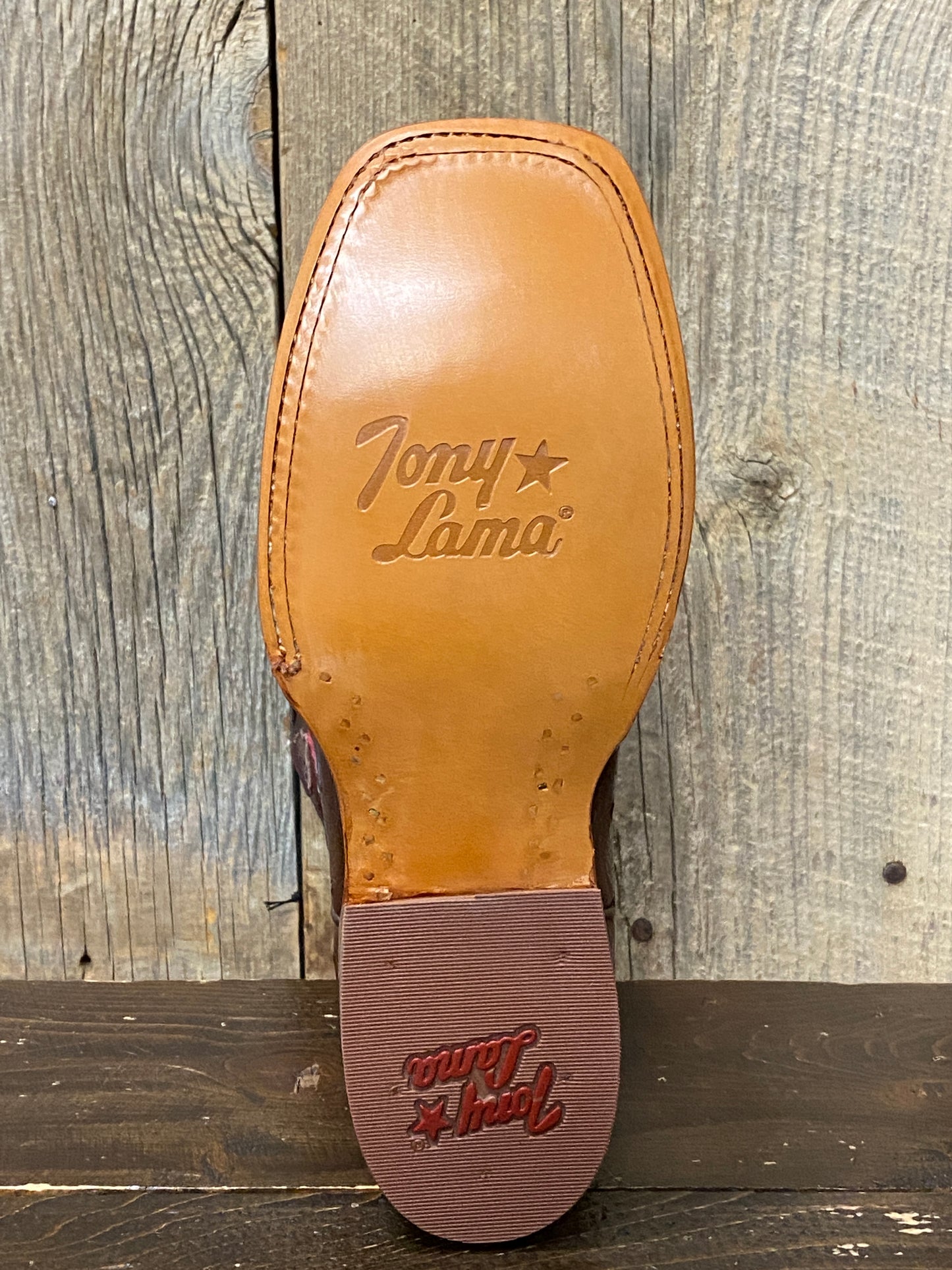 Tony Lama® Women's Tinrose Smooth Ostrich Exotic Cowboy Boots