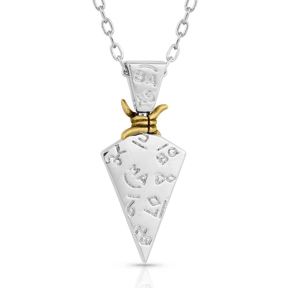 Montana Silversmiths® Men's 23" Red Rock Armor Necklace
