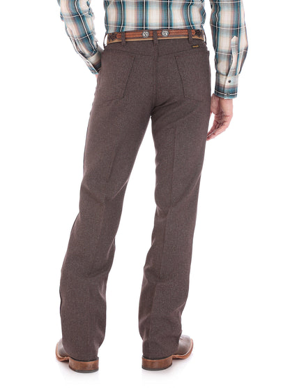 Wrangler® Men's Wrancher® Western Dress Pants - Heather Blue / Grey / Ochre