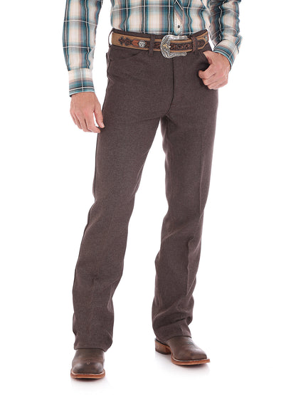 Wrangler® Men's Wrancher® Western Dress Pants - Heather Blue / Grey / Ochre