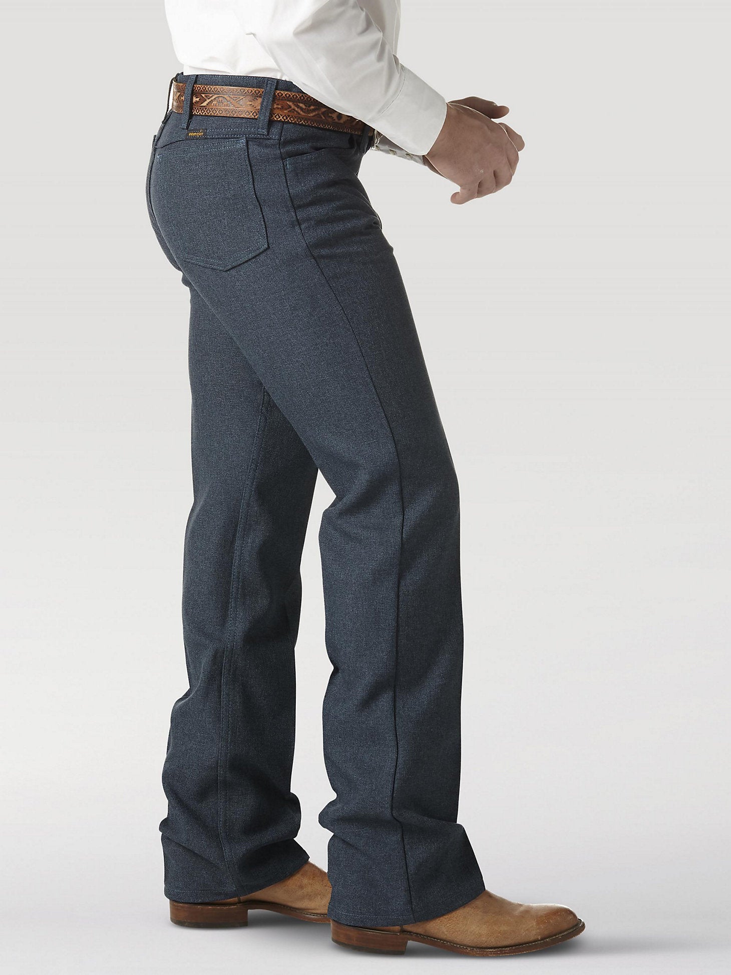 Wrangler Men's Wrancher Regular Fit Dress Jeans - Grey Heather (33) Wrangler Men's Wrancher Regular Fit Dress Jeans - Grey Heather (33)