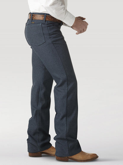 Wrangler® Men's Wrancher® Western Dress Pants - Heather Blue / Grey / Ochre