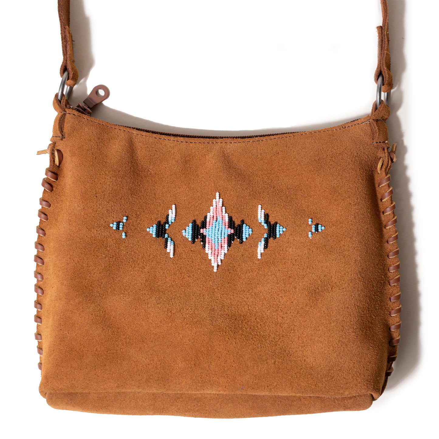 Minnetonka® Women's Nizhoni Suede Leather Bag