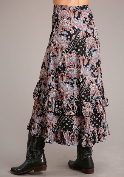 Roper® Women's Boho Paisley Print Prairie Skirt