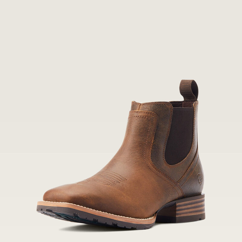 Ariat® Men's Hybrid Low Boy Chelsea Wide Square Toe Boots