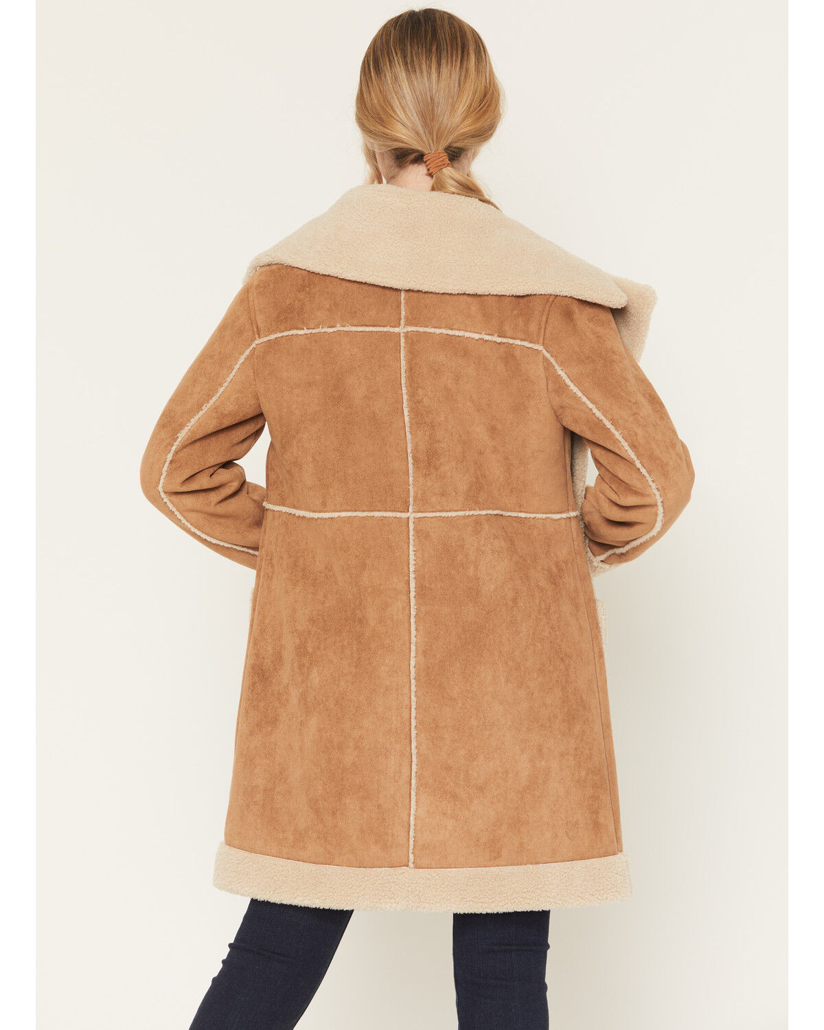 Panhandle Slim® Women's Camel Microsuede & Berber Lined Coat
