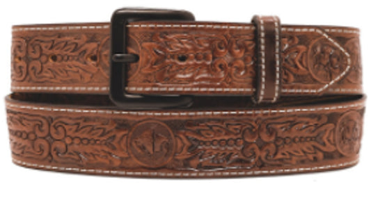 Heritage Leathers® Embossed Buffalo Nickel Hand Crafted Full Grain Leather