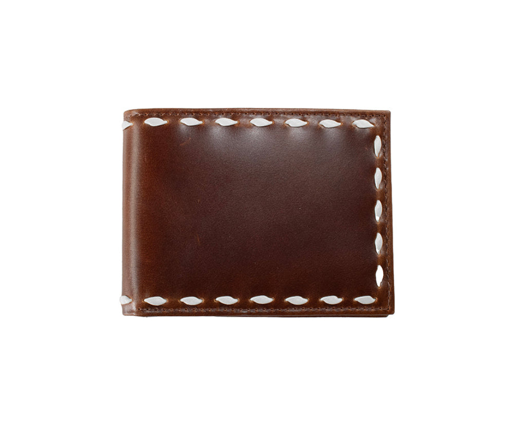 3D® Men's Brown Bifold with White Buck Lacing
