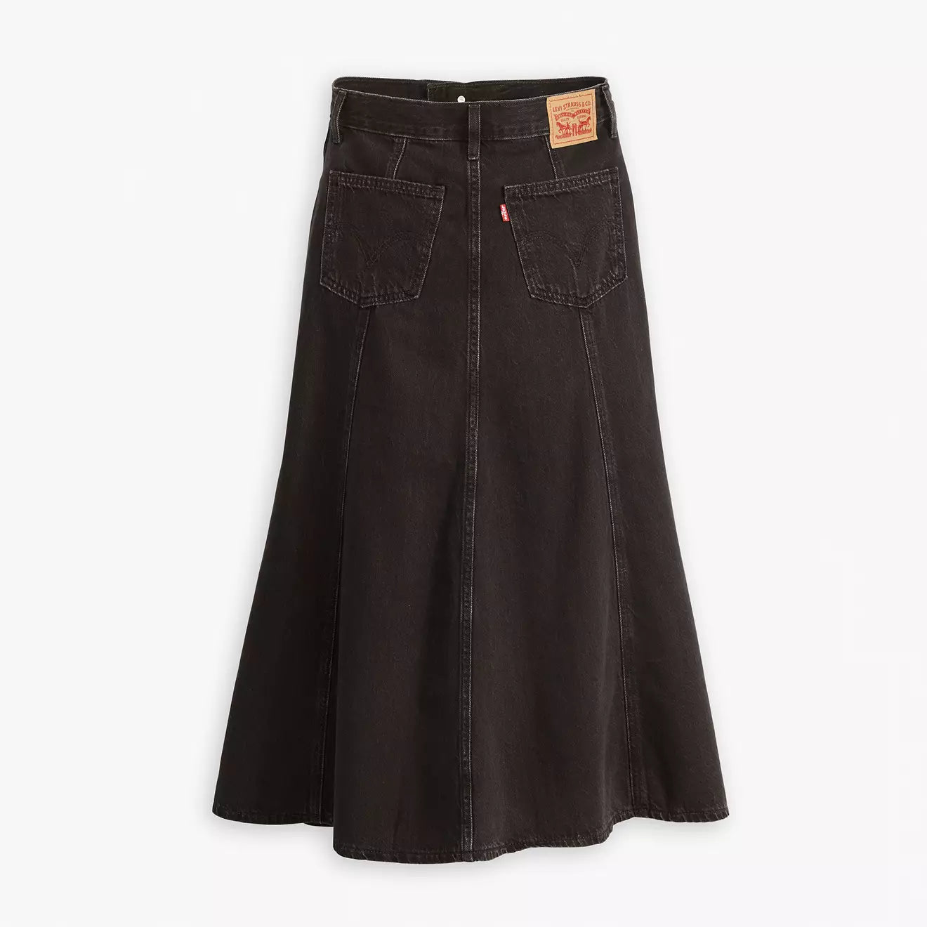 wonnyribbon black denim skirt Sサイズ Levi's® Women's Cherish The Day Black Zip Fly Denim Skirt