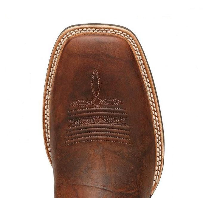 Ariat® Men's Brown Square Toe Tycoon Bar Top Arizona Sky Cowboy Boots