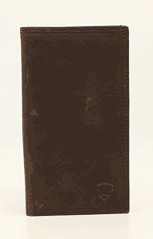 Ariat® Men's Brown Leather Rodeo Wallet