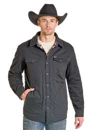 Panhandle Slim® Men's Aztec Print Reversible Shirt Jacket