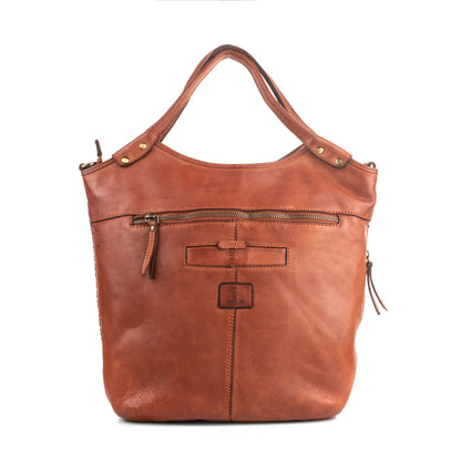 Milo Basket Weave Perth Washed Leather Tote