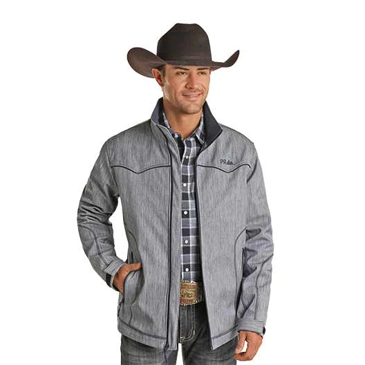 Powder River® Men's Powder Blue Concealed Carry Zip Front Jacket