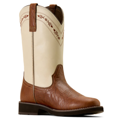 Ariat® Women's Kearney Distressed Brown Round Toe Cowboy Boots