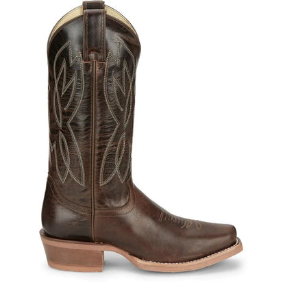 Justin® Women's Mayberry Medium Square Toe Cowboy Boots