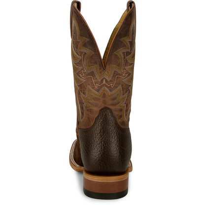 Justin® Men's Brown Baron Cowhide Cowboy Boots