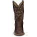 Justin® Men's Wayne Chocolate Brown Round Toe Western Boots