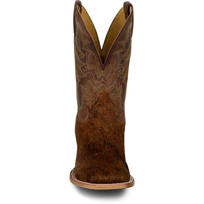 Justin® Men's Brown Baron Cowhide Cowboy Boots