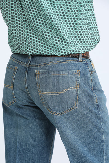 Cinch® Men's Grant Medium Stonewash 5 Pocket Denim Jeans