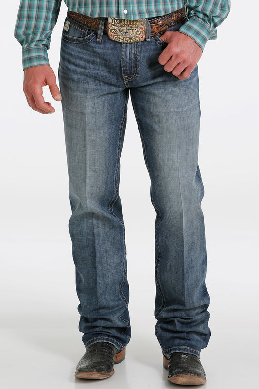 Cinch® Men's Grant Dark Stonewash Performance Stretch Denim Jeans