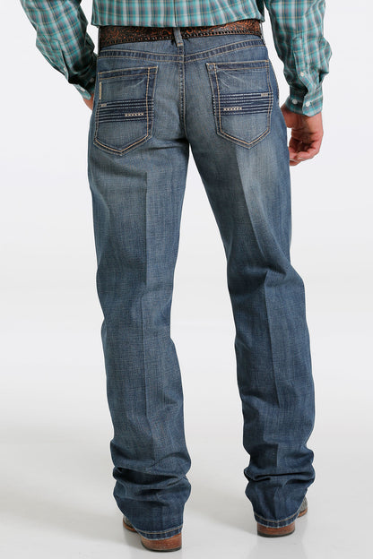Cinch® Men's Grant Dark Stonewash Performance Stretch Denim Jeans