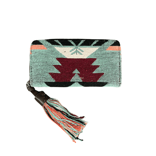 Nocona® Women's Aztec Weave Sandra Style Clutch Wallet
