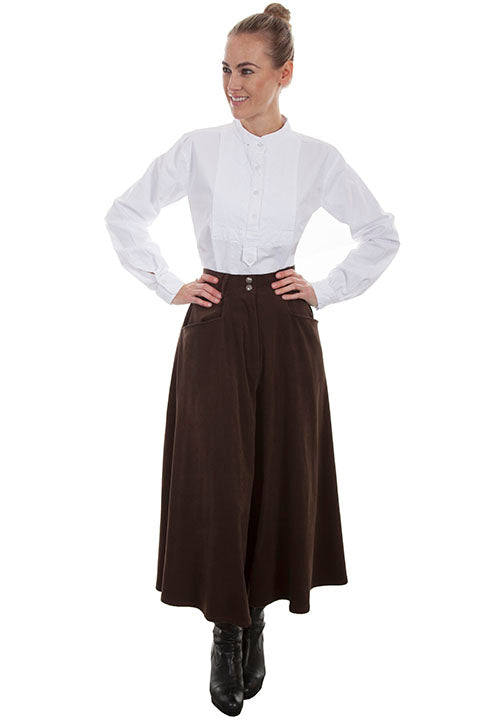Scully® Women's Rangewear Zip Front Split Riding Skirt