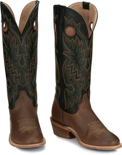 Tony Lama® Men's Rutledge Brown 15" Buckaroo Cowboy Boots