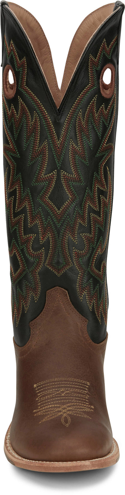 Tony Lama® Men's Rutledge Brown 15" Buckaroo Cowboy Boots